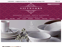 Tablet Screenshot of giftworks.biz